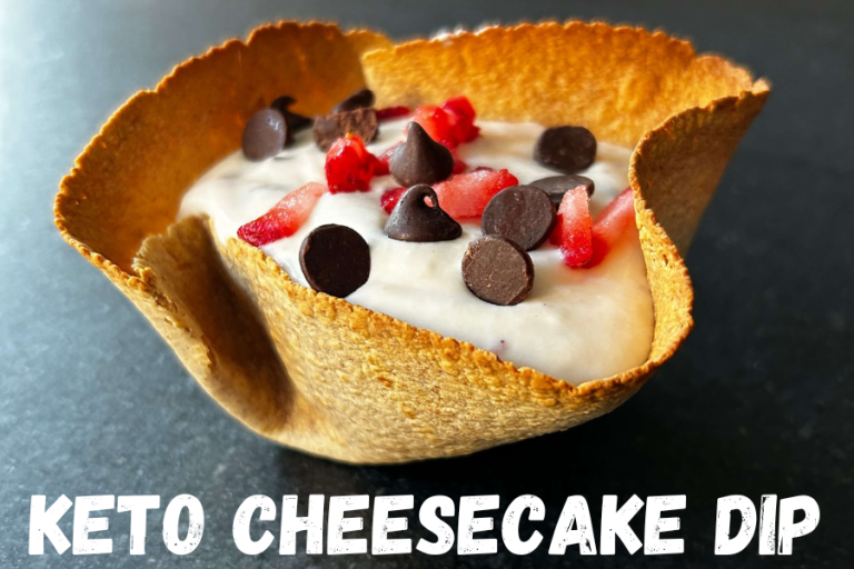 keto cheesecake dip recipe