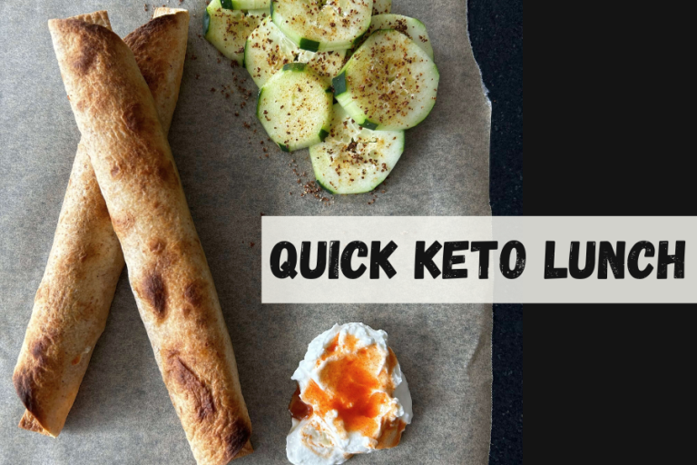 quick keto lunch